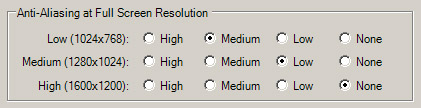 Antialiasing levels screen grab